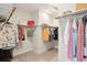 Walk-in closet with shelves and racks for clothing at 2036 Yaupon Way, Johns Island, SC 29455