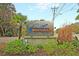 Croatan Landing community sign amidst lush landscaping welcomes residents and visitors at 2093 Rookery Ln, Charleston, SC 29414