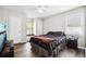 Cozy bedroom with hardwood floors, natural light, and ample closet space at 2233 Glendale Dr, Charleston, SC 29414