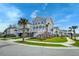 Beautiful coastal home featuring well-maintained landscaping and exterior staircase at 2237 Tillage St, Mount Pleasant, SC 29466