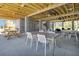 Spacious covered outdoor picnic area with multiple tables and seating, perfect for gatherings and enjoying the fresh air at 2237 Tillage St, Mount Pleasant, SC 29466