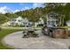 Community outdoor grill with picnic table and green space for gatherings and barbecues at 2632 Private Lefler Dr, Johns Island, SC 29455