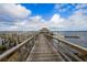Wooden pier with a gazebo and railings, great view of the river at 2632 Private Lefler Dr, Johns Island, SC 29455