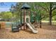 Community play structure featuring slide, climbing stairs, and lookout tower at 2777 Forest Dew Ct, Charleston, SC 29414
