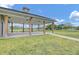 Community pavilion overlooking a large grassy field at 280 Swamp Creek Ln, Moncks Corner, SC 29461