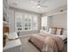 Cozy bedroom with built-in shelves and murphy bed at 3005 Aura Ln, Summerville, SC 29483