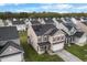 An aerial view of a community featuring well maintained lawn and mature trees at 320 Silverleaf Ln, Moncks Corner, SC 29461
