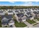 An aerial view showcasing community featuring mature trees and manicured lawns at 320 Silverleaf Ln, Moncks Corner, SC 29461