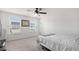 Bright bedroom featuring neutral walls, carpet, ceiling fan, with natural light and serene space for relaxation and rest at 320 Silverleaf Ln, Moncks Corner, SC 29461