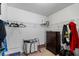 Walk-in closet with built-in shelving and ample storage space for clothes and accessories at 320 Silverleaf Ln, Moncks Corner, SC 29461