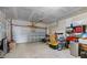 A spacious two car garage, perfect for parking or a workshop at 320 Silverleaf Ln, Moncks Corner, SC 29461
