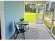 Cozy screened porch with outdoor seating and a view of the green lawn, creating a relaxing atmosphere at 3292 N Highway 52, Saint Stephen, SC 29479
