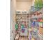 Pantry featuring shelving stocked with various food items, providing ample storage at 353 Dunlin Dr, Summerville, SC 29486