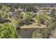 Aerial view of the neighborhood with homes nestled amongst trees at 3734 St Ellens Dr, Mount Pleasant, SC 29466