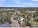 Aerial view of neighborhood showcasing beautiful homes, tree-lined streets, and waterfront access at 3734 St Ellens Dr, Mount Pleasant, SC 29466