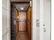 Elevator showing the paneled wood interior at 377 Lofton Ct, McClellanville, SC 29458