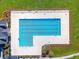 Aerial view of a large community swimming pool with multiple lanes and ample deck space at Nexton at 400 Dunlin Dr, Summerville, SC 29486