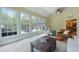 Bright living room featuring large windows, comfortable furniture, and inviting decor at 4204 Magnolia Ct, North Charleston, SC 29420