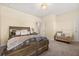 This bedroom features neutral walls, carpet floors, an overhead light, and plenty of natural light at 547 Pontoon Rd, Huger, SC 29450