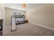Spacious bedroom with carpet, and a bunk bed with a slide at 547 Pontoon Rd, Huger, SC 29450