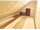 Spacious unfinished attic with an interesting layout and possible storage space at 7483 Hawks Cir, Hanahan, SC 29410