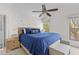 Spacious main bedroom with a large bed, ample natural light, and modern decor at 753 Lake Frances Dr, Charleston, SC 29412