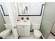 Bathroom with a vanity, toilet, and shower, providing essential functionality at 783 Dills Bluff Rd, Charleston, SC 29412