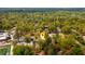 Aerial view of a beautiful home in Summerville surrounded by lush greenery at 803 S Main St, Summerville, SC 29483