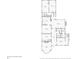 Floor plan showcasing layout of rooms including living spaces, bedrooms, bathrooms, laundry, and dining areas at 803 S Main St, Summerville, SC 29483