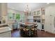 Gourmet kitchen featuring a center island and custom cabinetry at 803 S Main St, Summerville, SC 29483