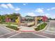 An inviting street view featuring the Summerville, SC entrance with its beautiful landscaping and colorful crepe myrtle trees at 803 S Main St, Summerville, SC 29483