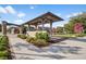 Beautiful Summerville gazebo on a sunny day, inviting a place to relax and appreciate the surroundings at 803 S Main St, Summerville, SC 29483
