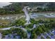 Bohicket traffic rotary on a beautiful day surrounded by lush greenery, waterways, and well maintained landscaping at 83 Blue Heron Pond Rd, Kiawah Island, SC 29455