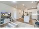 Spacious living area connected to modern kitchen, great for gatherings and daily living at 832 Descartes St, Summerville, SC 29486