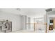 Upstairs hallway featuring a modern shelf and a cozy seating area in the background at 9118 Maple Grove Dr, Summerville, SC 29485