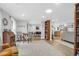 Bright and open living area featuring hardwood floors and a view to other rooms at 935 Lansing Dr, Mount Pleasant, SC 29464
