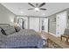 Main bedroom features a large closet, white trim, and wood floors at 935 Lansing Dr, Mount Pleasant, SC 29464