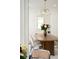 Dining room showcasing a wooden table, chairs, and a view into an adjacent living area at 10 Killians St, Charleston, SC 29403