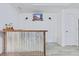 Basement bar area featuring a wood countertop, metal accent panels and a TV at 1003 Mountain Pine Rd, Moncks Corner, SC 29461