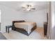 Cozy bedroom with neutral tones, ceiling fan, and a serene atmosphere at 1003 Mountain Pine Rd, Moncks Corner, SC 29461