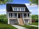 Charming coastal-style home featuring a covered porch, ground-level garage, and well-maintained landscaping at 106 Tidewater Way, Charleston, SC 29492