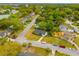 An aerial view of the neighborhood, showcasing the lush greenery and established homes at 1111 Kilarney Rd, Mount Pleasant, SC 29464