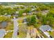 An aerial view of the neighborhood showcasing the beautiful residential area and street layout at 1111 Kilarney Rd, Mount Pleasant, SC 29464