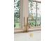 Bright gold fixtures adorn the freestanding tub at 116 Peninsula Dr, Ravenel, SC 29470