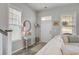 Welcoming foyer area with stylish console table, decorative mirror, and ample natural light at 123 Hyacinth St, Summerville, SC 29483