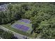Aerial view of community tennis courts offering recreational opportunities for active residents at 123 Hyacinth St, Summerville, SC 29483