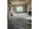 Spacious living room area featuring a ceiling fan, fireplace, exterior door, and natural light at 143 Mickler Dr, Ladson, SC 29456