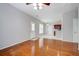 Spacious living room featuring hardwood floors and ample natural light at 2019 Azalee Ln, Summerville, SC 29483