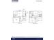 Floor plan of the Forrester home model highlighting the layout of the first and second floors at 203 Bilge Rd, Ridgeville, SC 29472