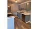 Updated kitchen with stainless steel appliances and ample countertop space at 203 Oakmont Ave # B, Ladson, SC 29456